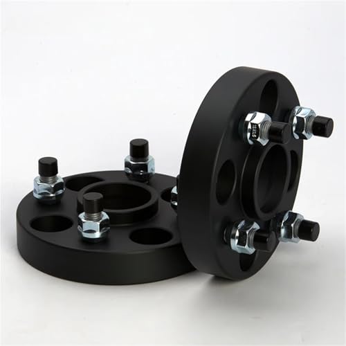 Entretoises de roue noires 40mm conversion d'entraxe PCD 4x110 4x108 - 4