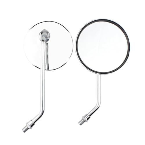 Rétroviseurs guidon moto compacts en aluminium pour remplacer un miroir cassé ou usé