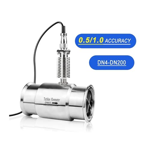 Sensor de caudal de agua caliente DN25 con señal de pulso para control de consumo eficiente 3