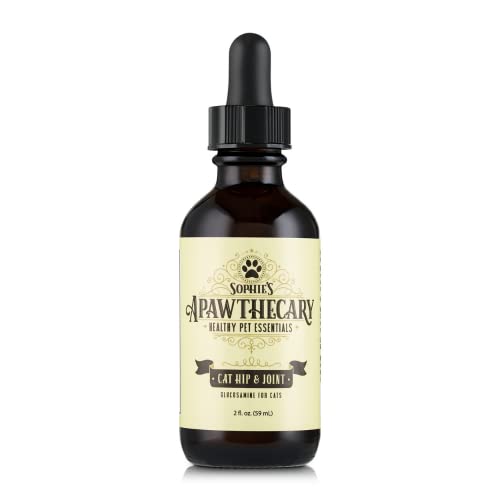 Sophie'S Apawthecary Cat Hip And Joint Glucosamine Liquid Supplement 2 Oz For Pain Relief And Improved Joint Flexibility cover
