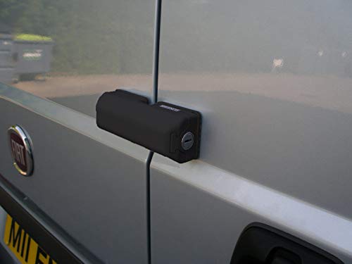 Milenco Superior Van Door Deadlock Black Twin Pack Caravan...