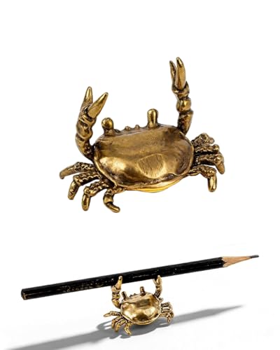 Image of Crab Pen Holder, Cute Pen Stand for Study Table, Desk Accessories for Office and Home Use,Suitable for keeping pens and pencils organized while adding decorative appeal to your study table essentials