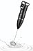 Vewaci Milk Frother Handheld, Stepless Speed Electric Milk Foamer for Coffee, Type-C Rechargeable Portable Drink Mixer for Cappuccino/Latte/Frappe/Hot Chocolate/Protein Powder/Matcha