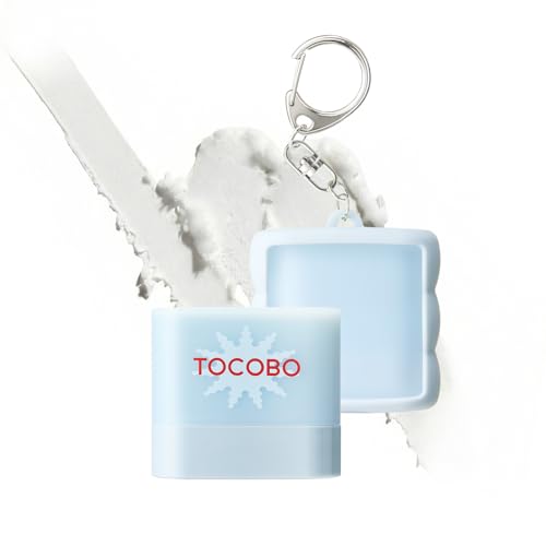 TOCOBO Mini Cotton Airy Sun stick with Silicone Key Ring Sunscreen (Mini_Stick) (Blue 1 Count (Pack of 1) (Mini_Blue 1 Fl Oz (Pack of 1) Mini_Blue)