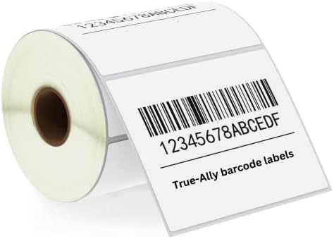 True-Ally 100x75 Direct Thermal (DT) Barcode Label Sticker - 4 x 3 ...