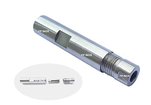Boquilla de engaste manual, cable de 3 mm de diámetro, acabado roscado interior derecho, acero inoxidable A4, guardia del cuerpo de jardín