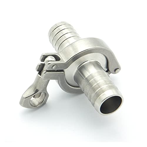 Acoplador reductor roscado de acero inoxidable 304 con abrazadera triple 4