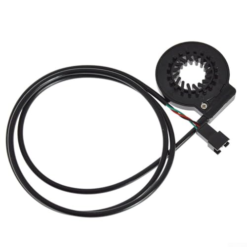 Jotekonoby Elektrischer PAS-Sensor für E-Bike, 12-Gang-Pedalassistent-System mit 1,1 m Kabel, kompatibel mit E-Bike-Umbausätzen (110 cm)