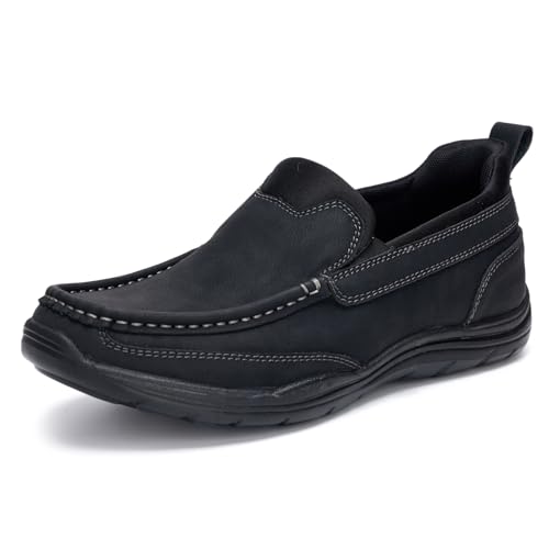 Men's Hand Free Casual Shoes Leather Slip On Loafers2