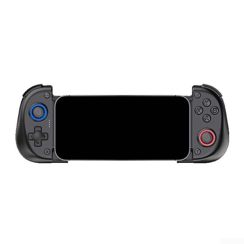 Design à couper le souffle, léger et portable, sans fil, extensible, manette de jeu adaptée à tous vos jeux préférés (noir)