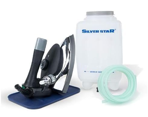 SS - Professional ES-300 Industrial Iron with 4L Water Tank, 1000W | Heavy Duty Garment Iron for Commercial Tailoring, Laundry & Dry Cleaning-image-16