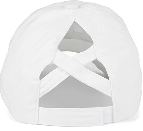 styleBREAKER Ladies Baseball Cap in Washed Destroyed Used Look, Ponytail, 6-Panel, Hook-and-Loop Fastener Adjustable 04023080 - Image 2
