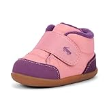See Kai Run Casey Mini - First Walker Baby Shoes for Walking, Rose Pink, Infant 3