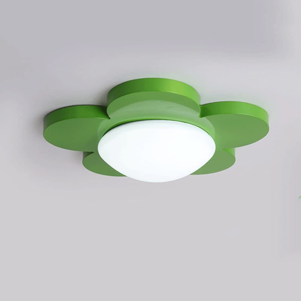 Cálido dormitorio de niños y niñas lámparas de techo creativas luces de techo de girasol, dibujos animados luz de techo LED iluminación de decoración de interiores para habitación de niños jardín
