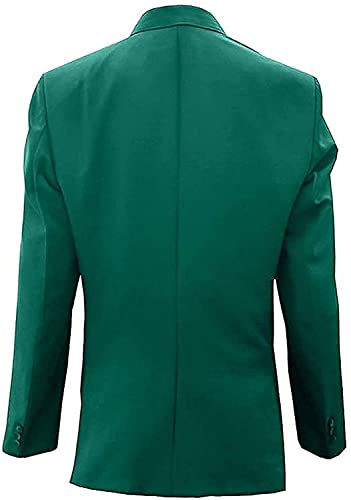 Mens Green Sports Coat | Golf Blazer Coat Cotton Jacket2