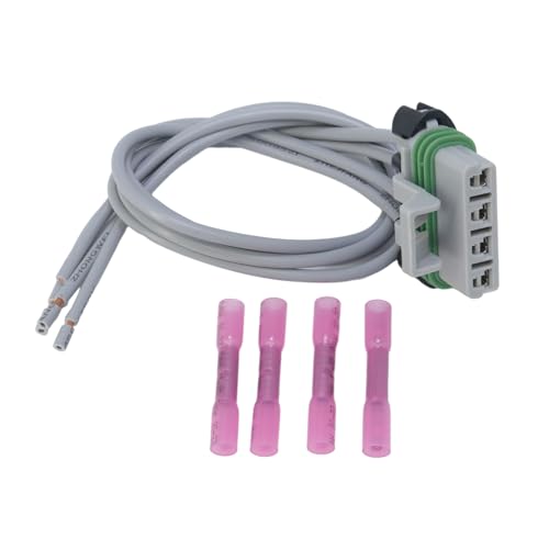 Image of AITKEN Blower Motor Resistor Connector Pigtail Harness | Compatible with Tacoma GMC Chevrolet Buick Pontiac Saturn Suzuki Cadillac OE Number: 15306069 88970281