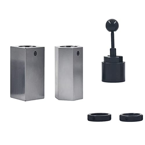 raseparter 1/16 Inch-1-1/16 Inch 5C Collet Block Set, Collet Block Chucks for 5C Round, Hex Or Square Collets