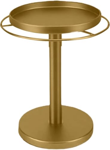 Wudzooメガネ スタンド 収納 眼鏡 サングラススタンド 360°回転サングラススタンド ステンレス製 眼鏡収納 ジュエリートレイ付き コンパクト省スペース ブラック/ゴールド オフィス・家庭用 (金)