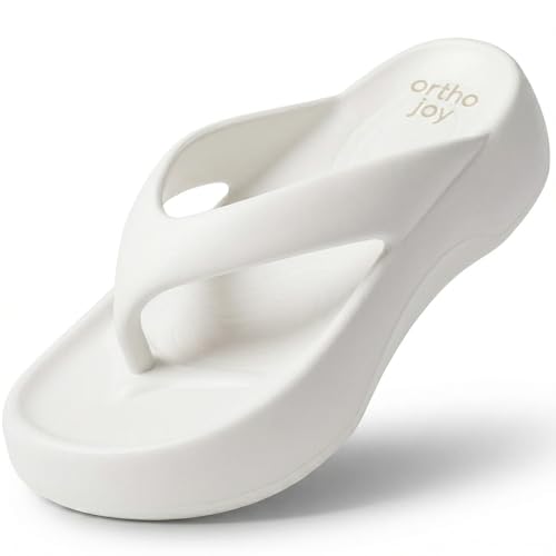 Image of ORTHO JOY Orthopedic Slippers for Women | Soft Cushioned EVA Flip Flops with Arch & Heel Support | Lightweight Anti-Slip Comfort Footwear for Daily Wear, Indoor & Outdoor