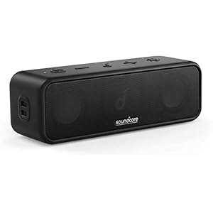 Soundcore 3-Bluetooth-speaker met stereogeluid, membraandrivers van puur titanium, PartyCast-technologie, BassUp, 24u speeltijd, IPX7-waterdicht, app voor aangepaste EQ’s, thuis, buiten, strand, park