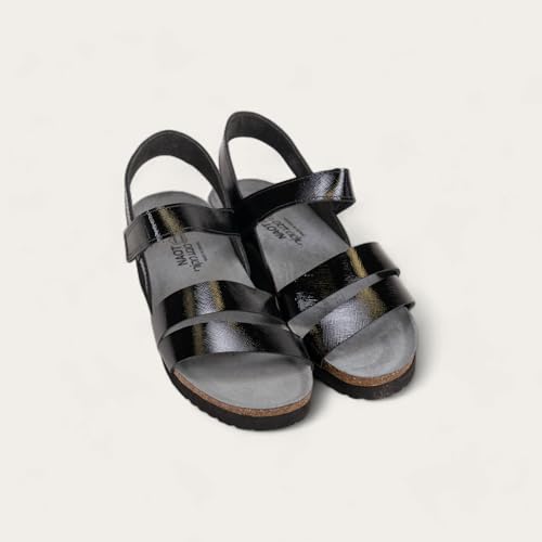 Image of NAOT Kayla Women's Sandals - Supportive 3-Strap Design with Backstrap, Cork & Latex Footbed - Arch Support - Travel-Friendly Comfortable Walking Sandals for All-Day Wear