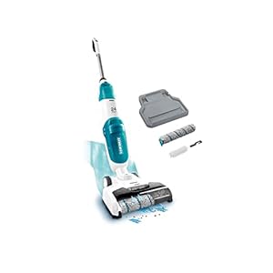 Leifheit Regulus Aqua PowerVac Accu-zuigwisser met krachtige 24 V, draadloze waszuiger met 22 minuten accuduur, stofzuiger met standaardfunctie