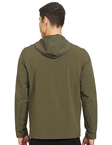 Image of Reebok Men's Polyester Solid Classic Standard Length Regular Jacket