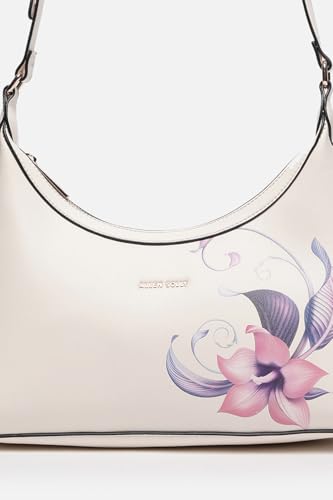 Image of Allen Solly Womens Floral white Sling Bag
