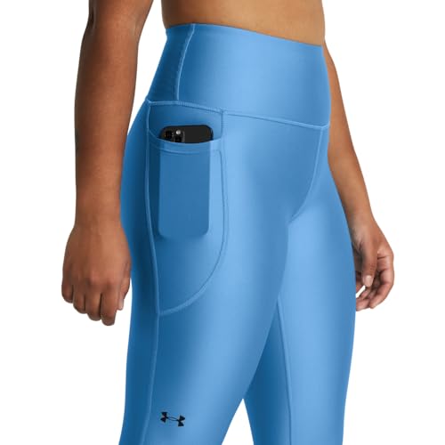 Image of Under Armour Women's HeatGear Armour High Waisted Ankle No-Slip Leggings