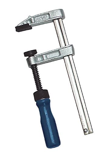 Brüder Mannesmann Werkzeug Schraubzwinge 50 x 250 mm, DIN 5117, M90401, Silber