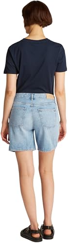 Short en denim femme Tommy Hilfiger Sia coupe mom fit en jean bleu casual