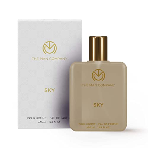 The Man Company Sky EDP – 50ml | Perfume For Men | Premium Long Lasting Fragrance | Citrusy, Aquatic & Woody | Gift For Men