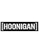 Hoonigan Censor Bar Premium Vinyl Sticker | 8" Die Cut Vinyl Decal | This is it, Our Iconic Slap. Show Some Love to Your Bumper, Laptop, Skate Deck, Bike, Helmet, and More.