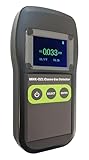 MHK-OZ1 Portable Ozone Gas Detector, O3 Air Quality Monitor Tester, 0 to 1 ppm, 0.001 PPM / 1.0 PPP Resolution