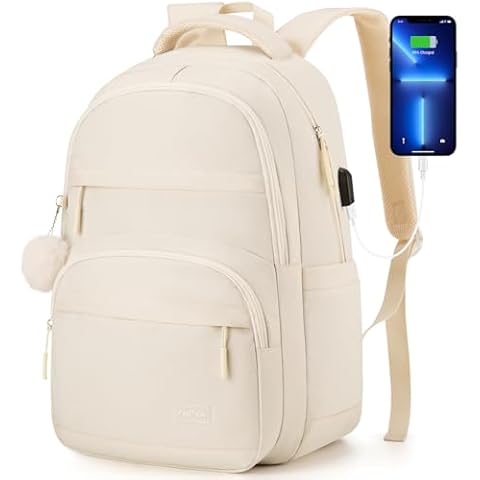 YAMTION School Bag for Women Girls,Laptop Backpack for College Students Secondary School Bags Book Bag Back Pack,Mochilas Mujer Morrales Escuela Cover