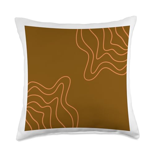 Desert Contours Throw Pillow