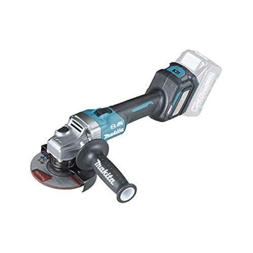 Makita GA023GZ 40V Max Li-ion XGT 125mm Brushless Angle Grinder - Batteries and Charger Not Included, Blue