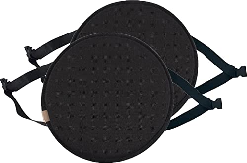 Round Stool Chair Cushions,Round Kitchen Dining Seat Pads with Ties 1/2/4 Pack Non Slip Cushions Pad for High Stool Chairs Bistro Bar Seat (Color : A, Size : 30 * 3cm(2packs))