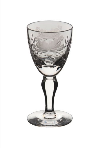 Royal Brierley Honeysuckle Sherry Glass