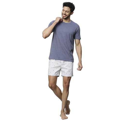 Image of Urban Scottish Ultra-Comfortable Men's Boxer Pants (Pack of 3) - 100% Cotton Material with A Stylish Print - Soft and Stretchy Elastic Waist Band - Dynamic Movement and Hardwearing Stitching