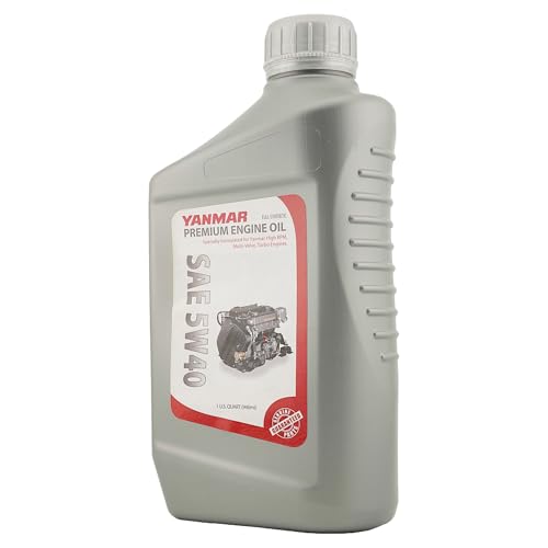 Aceite para motor Yanmar Premium SAE 5W-40 1 Quart Pack 4 miniatura 4