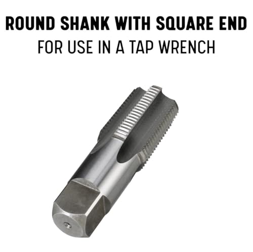 Image of Drill America 1 /2 inch NPT Pipe Tap and Die Kit, Carbon Steel Pipe Tap and Pipe Die - Hex Shape, POUT Series