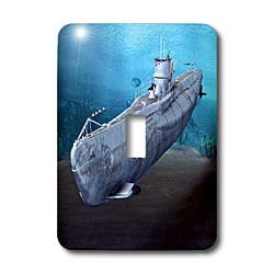 Interrupteur sous-marin militaire 3dRose LSP_62982_1 plaque de commutation