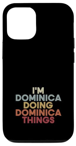 Dominica Name Dominica Personalized Name First Given �X�}�z�P�[�X iPhone 12/12 Pro �p