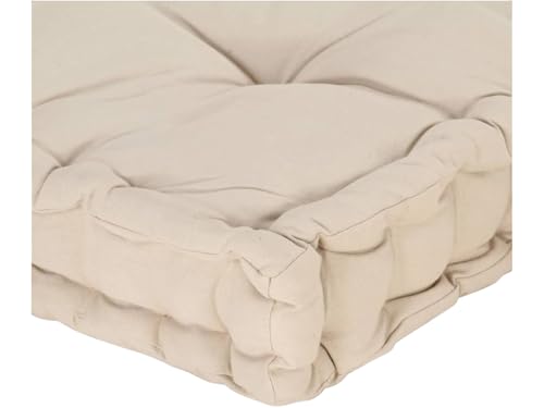 Image of ATOOTFUSION Cotton Box Mattress, 5-Inch Thick, Soft Foldable Floor Mattress Medium Firm, Single Bed Size 72x30X5 Inches (Off White)