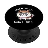 Photo Gallery funny dog - talk shit get bit, amante dei cani popsockets popgrip intercambiabile Photo Gallery funny dog - talk shit get bit, amante dei cani popsockets popgrip intercambiabile