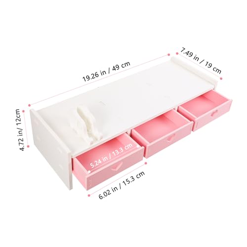 Support écran unique PVC à grande capacité de charge avec gain de place optimal