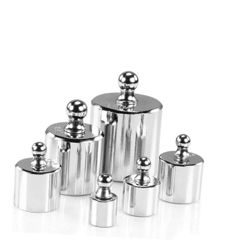 COSMEVIVI 3pcs 50g Steel Calibration Weights Digital Scale Grams for Kitchen Jewellery Scale School Science