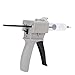 Dispenser Glue Gun, 30ml Capacity Dispensing Gun Kit Plastic Manual Single Tube Handle Tool Ergonomic Handle Impression Mixing Dispensing Dispenser Gun for Pressing Squeezing Glue