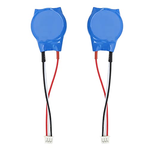 La confezione include 2 pezzi di batteria CMOS CR2032 da 3 V con cavi.